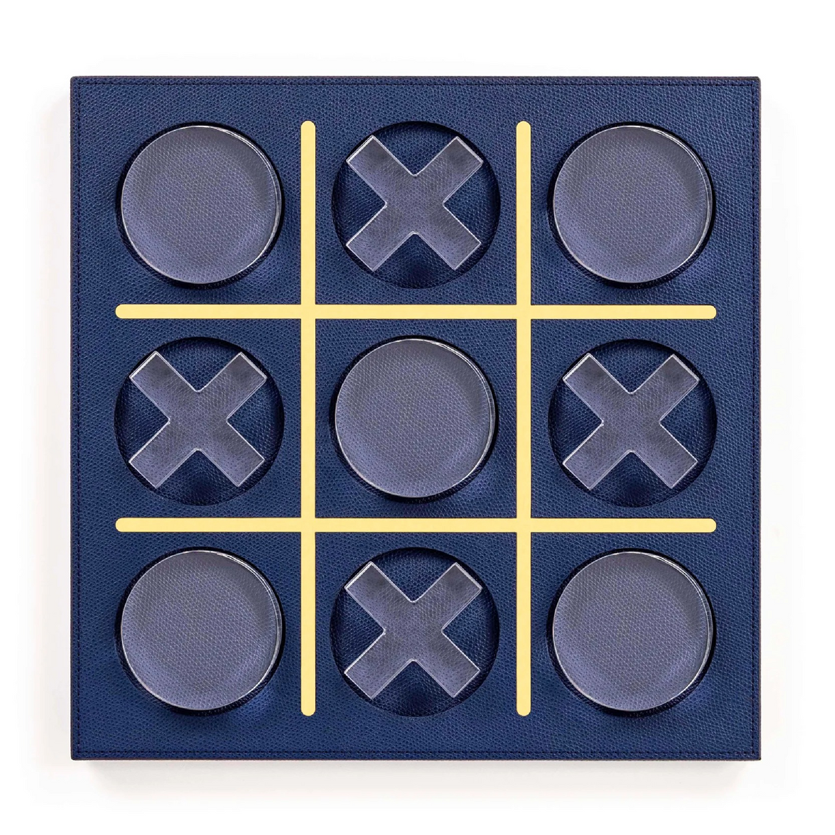 Calf Leather Board Game | Pinetti Boston Tris | OROA.com