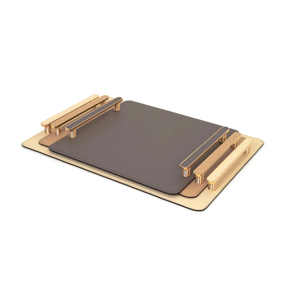 Metal Tray With Handles | Pinetti Venaria | OROA.com