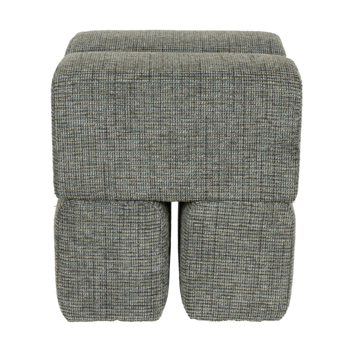 Modern European furniture - Cube-Shaped 4-Block Stool - www.oroa.com | Oroa.com