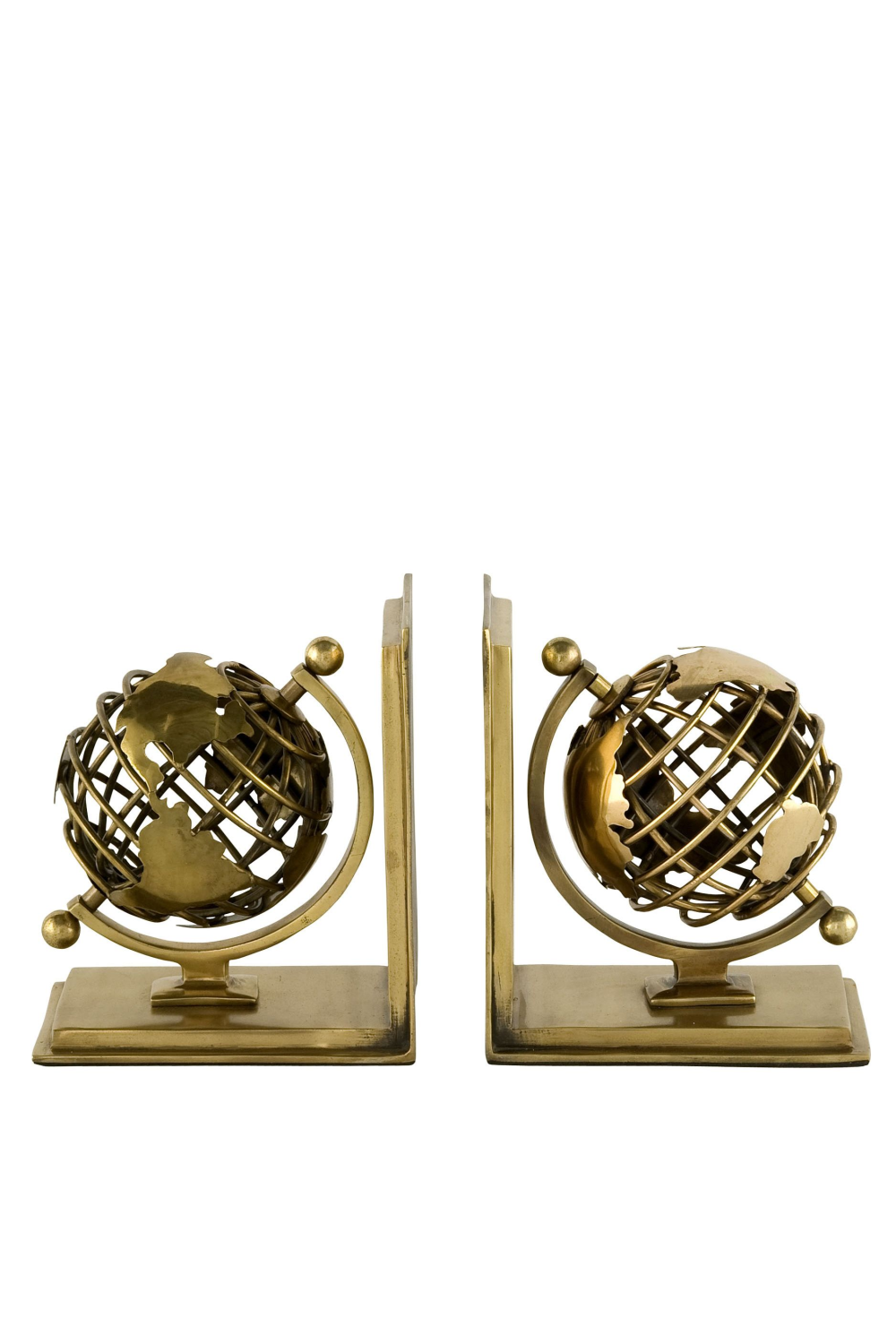 Metal Bookend Set (2) | Eichholtz Globe | Oroa.com