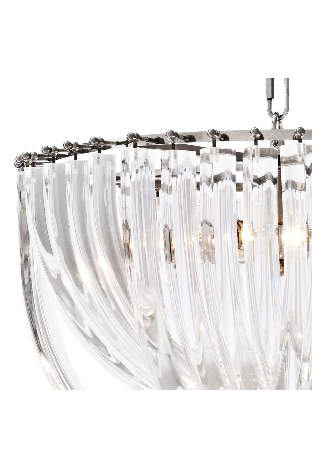 Lucite Loop Chandelier L | Eichholtz Murano | Oroa.com