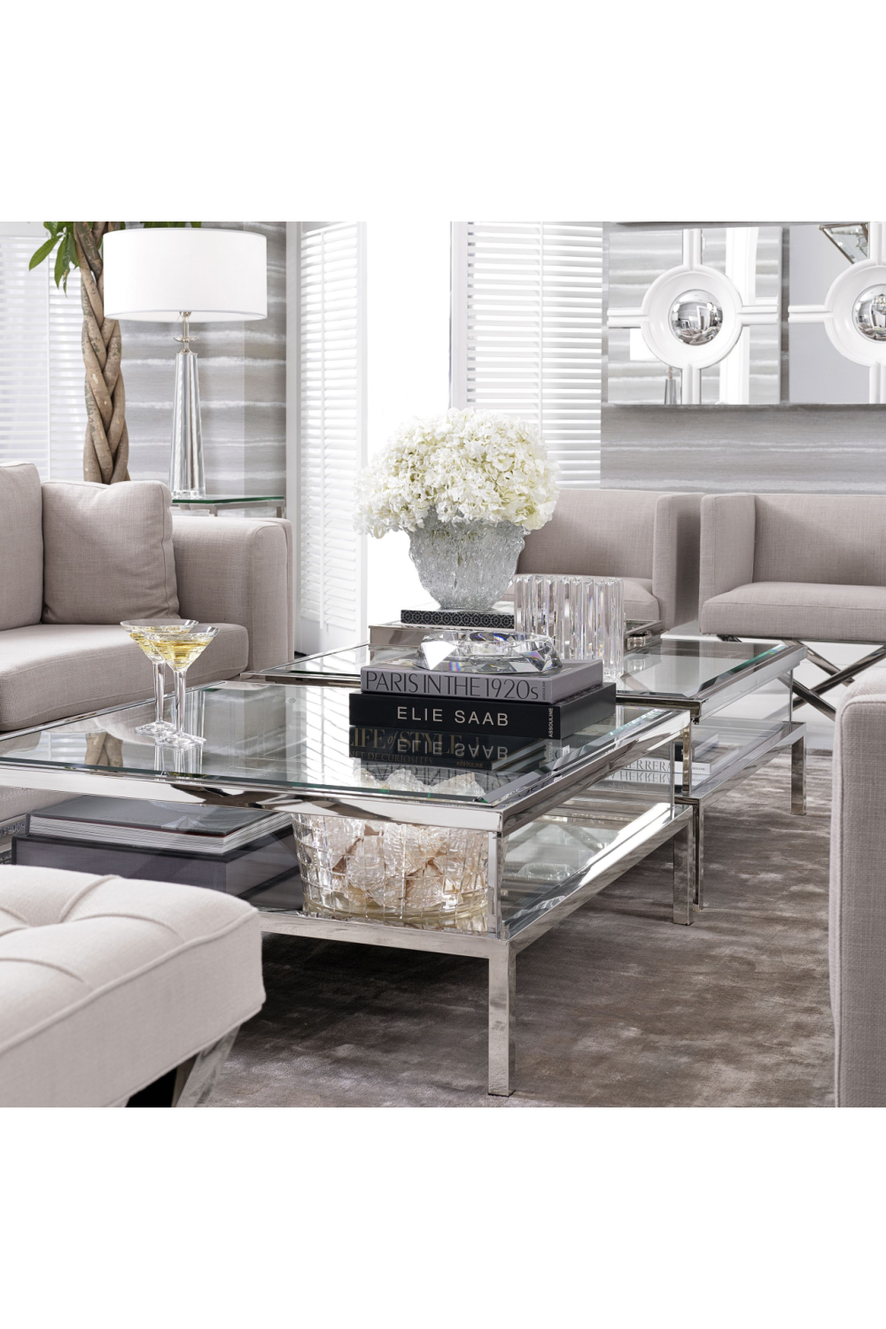 Square Sliding Top Coffee Table | Eichholtz Harvey | Oroa.com