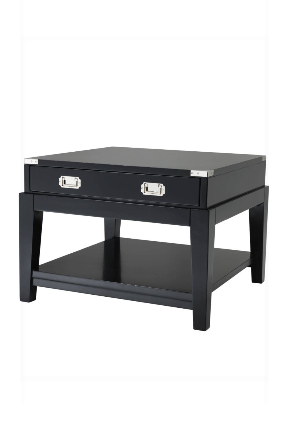 Black Side Table | Eichholtz Military | OROA TRADE
