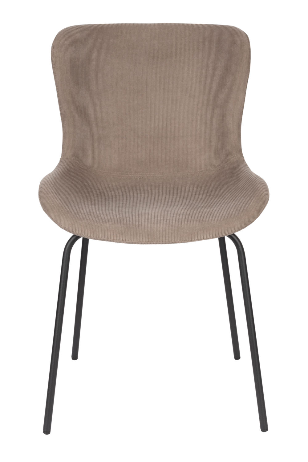 Upholstered Minimalist Dining Chairs (2) | DF Junzo | OROA.com