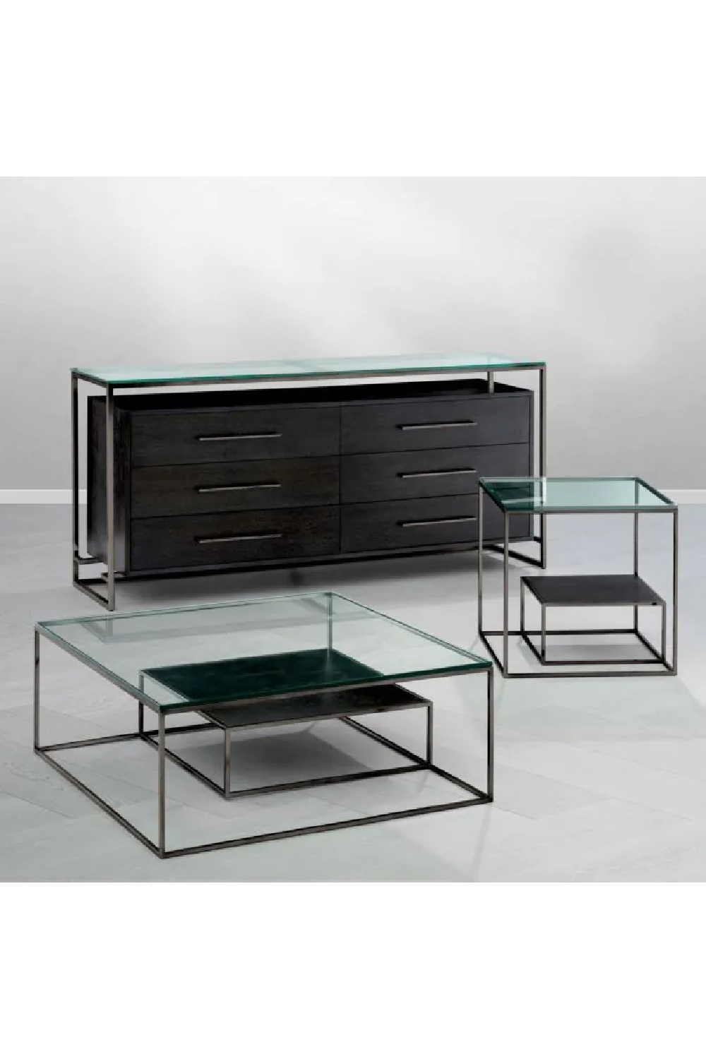 Black Oak 6-Drawer Dresser | Eichholtz Durand | Oroa.com