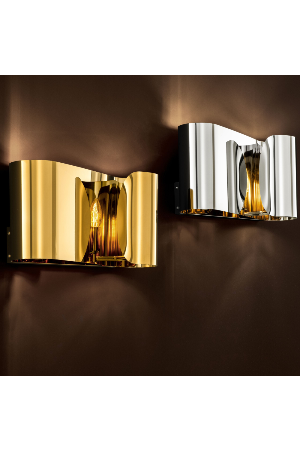 Curved Gold Wall Sconce | Eichholtz Crawley | OROA TRADE