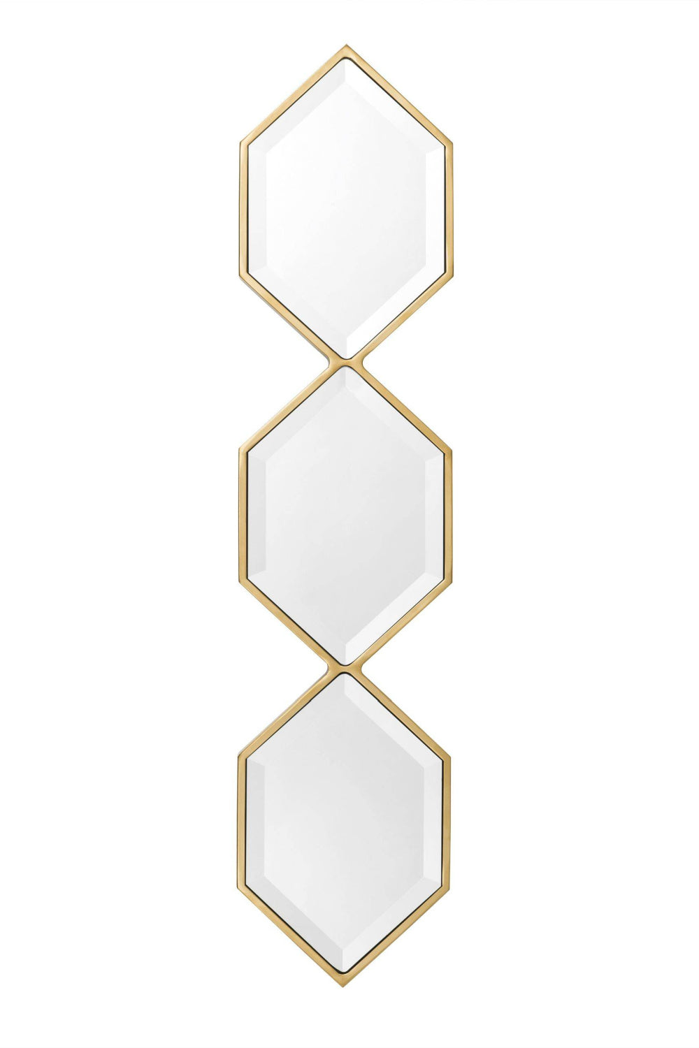 Hexagonal Beveled Trio Mirror Glass | Eichholtz Saronno | Oroa.com