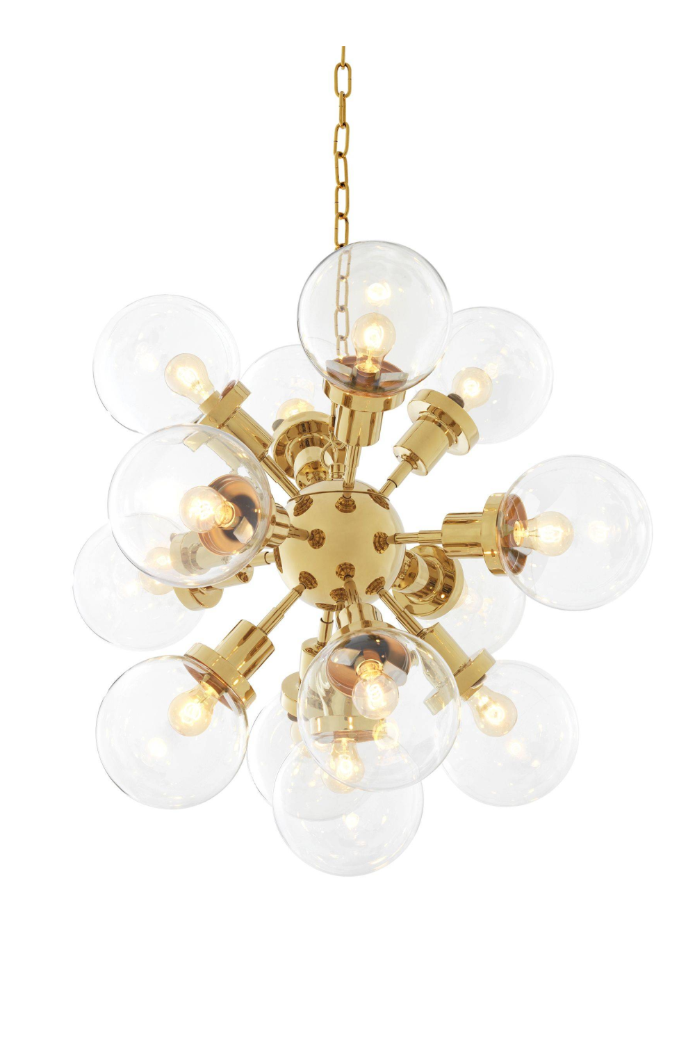 Gold Orbit Chandelier | Eichholtz Ludlow | OROA TRADE