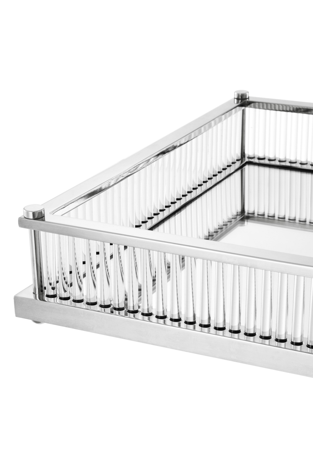 Mirror Bottom Square Tray | Eichholtz Cora | Oroa.com