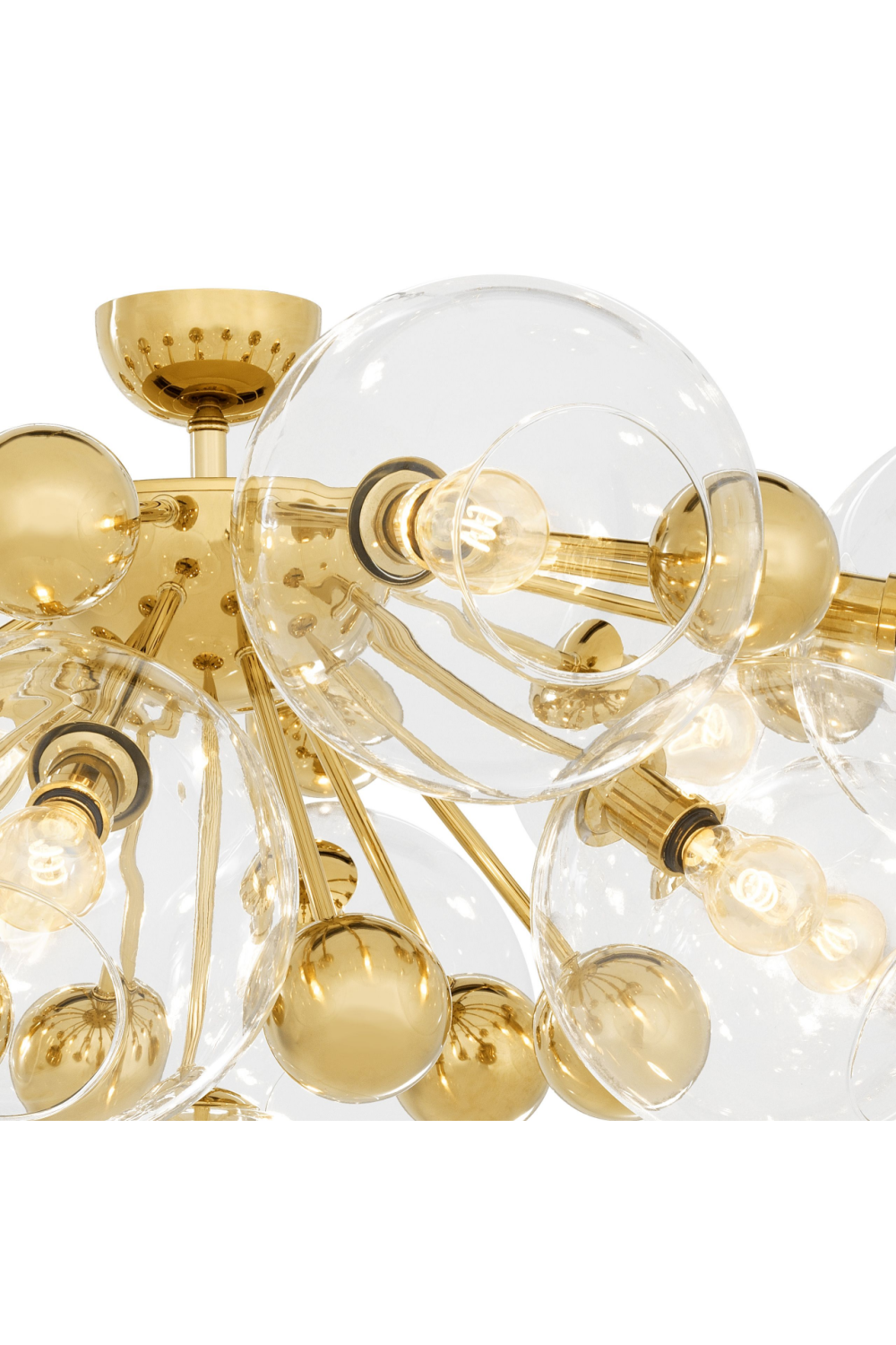 13-Bulb Flush Mount | Eichholtz Soleil | Oroa.com