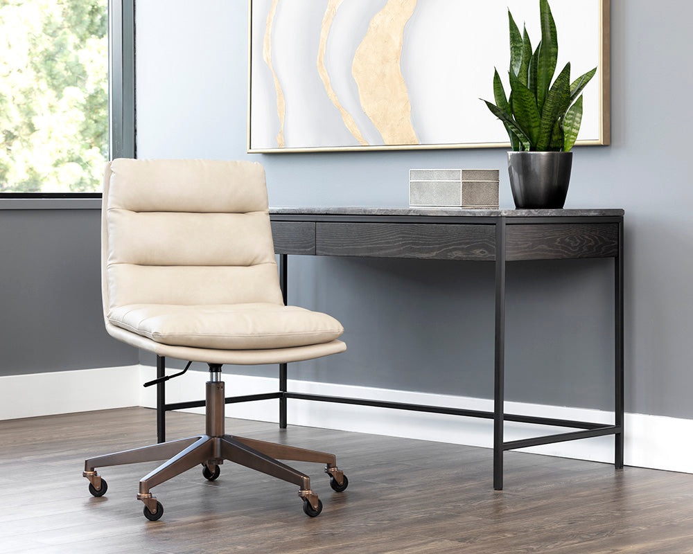 Modern European furniture - Padded Swivel Office Chair - www.oroa.com | Oroa.com