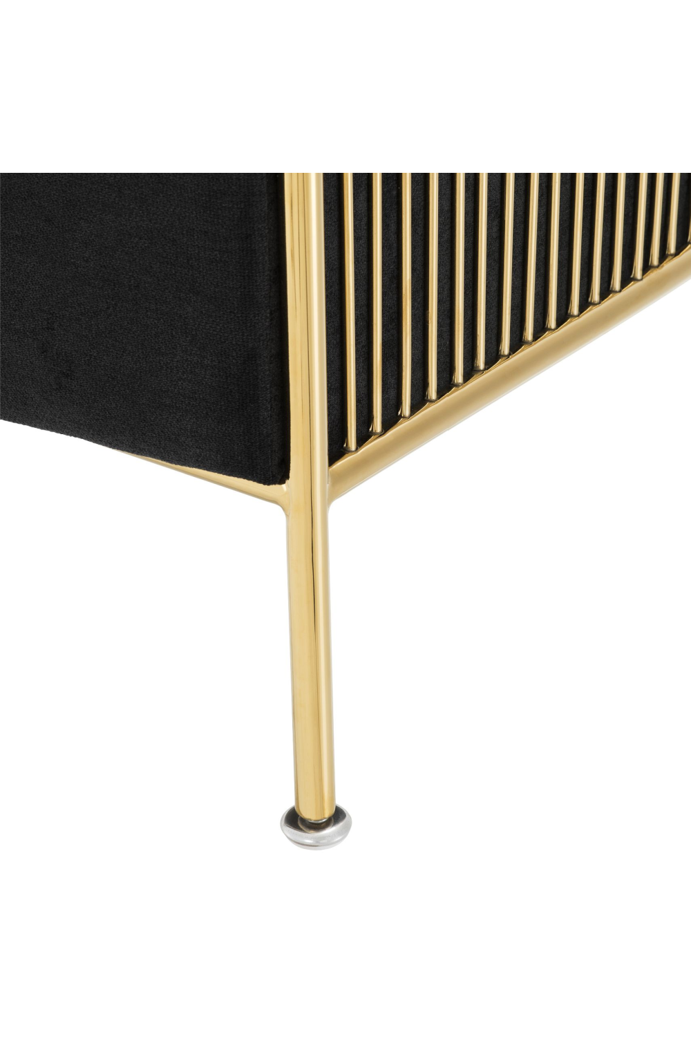 Black Velvet Wire Chair | Eichholtz Knox | Oroatrade.com