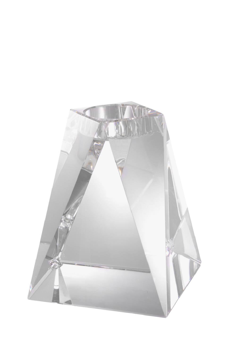 Crystal Glass Candle Holder | Eichholtz Liaison | OROA TRADE
