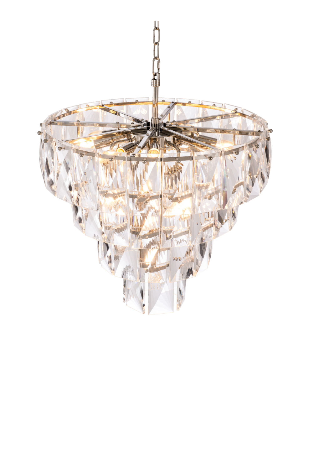Glass Layered Chandelier S | Eichholtz Amazone | Oroa.com