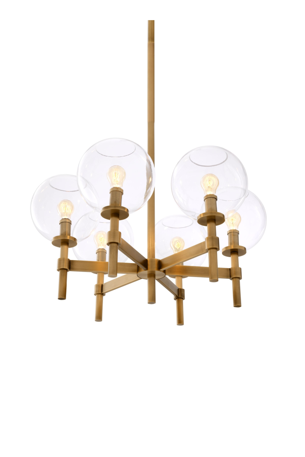 Brass Globe Chandelier | Eichholtz Jade | Oroa.com