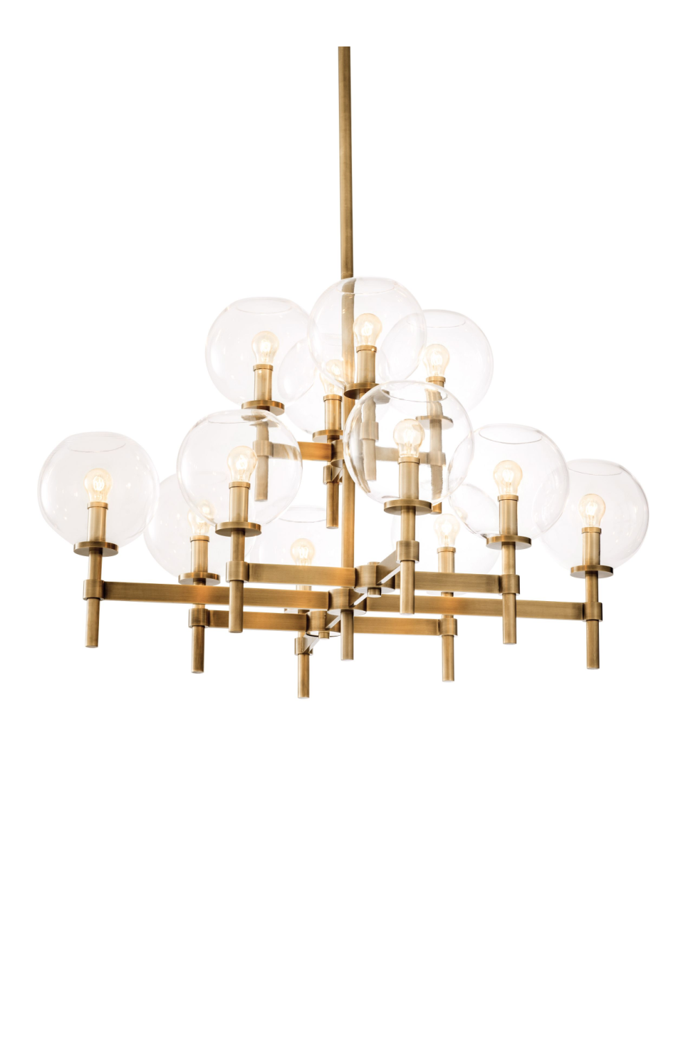 Brass Globe Chandelier | Eichholtz Jade | Oroa.com