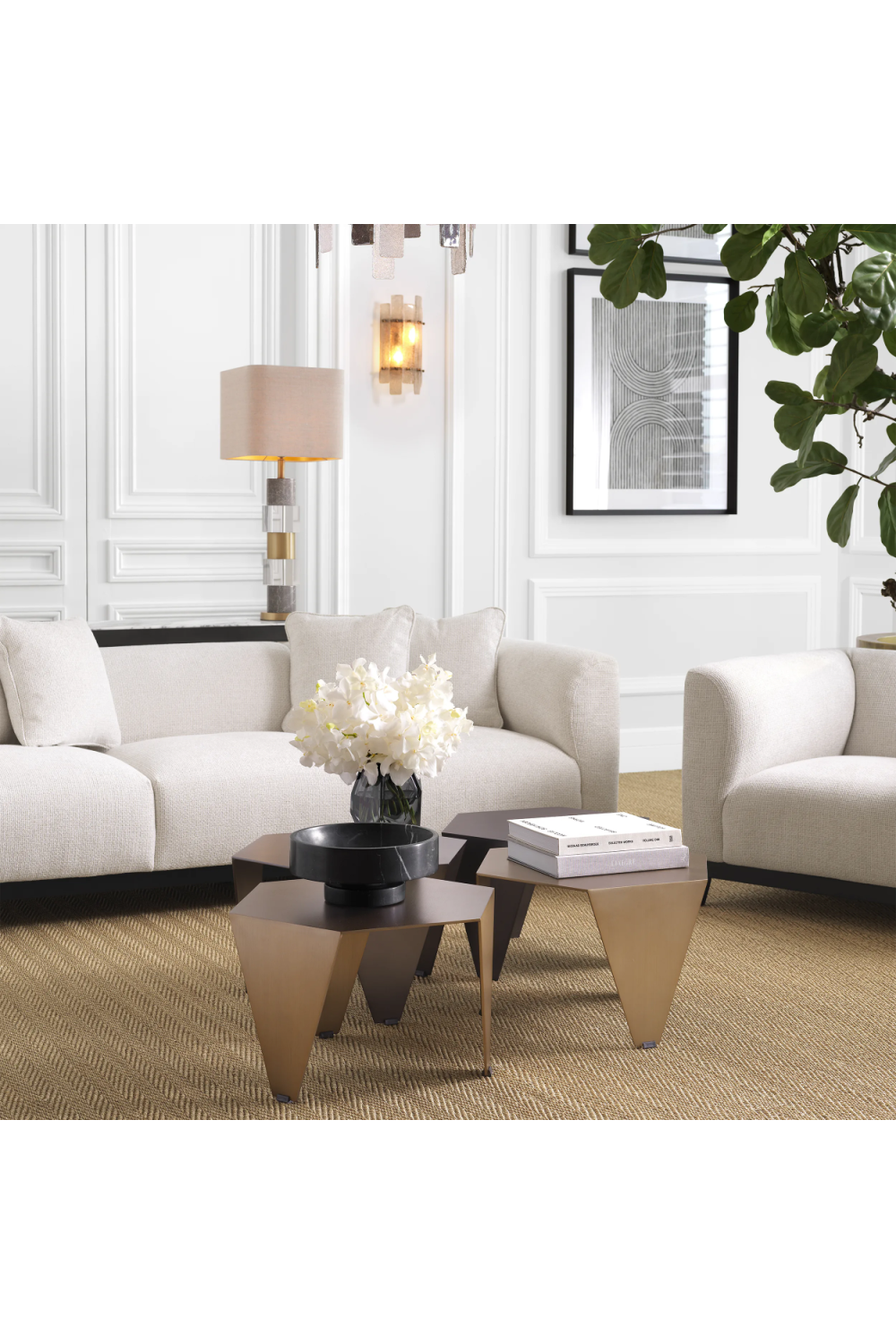 Frosted Glass Wall Lamp | Eichholtz Caprera | OROA.com