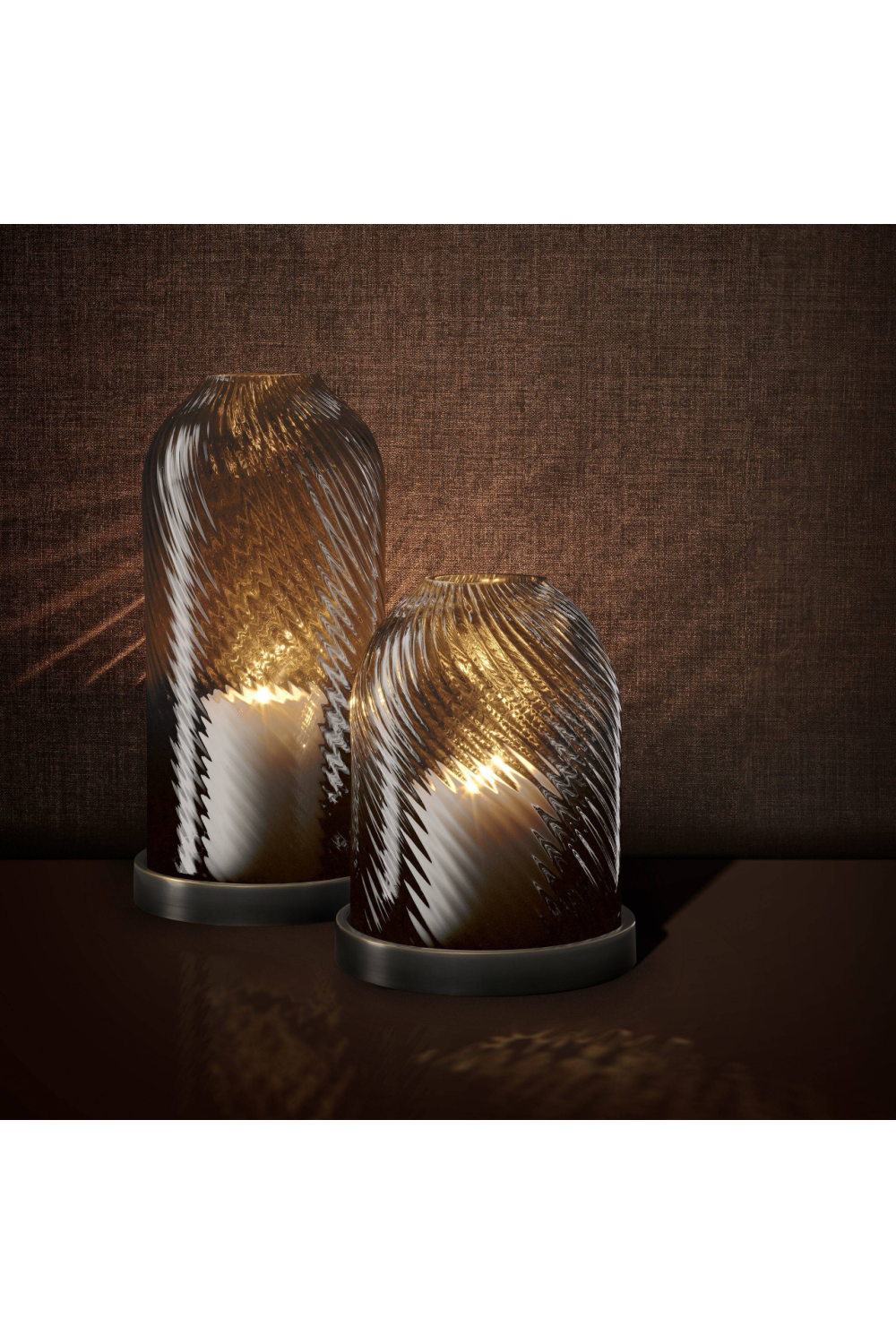 Glass Open Dome Hurricane | Eichholtz Giselle | Oroa.com