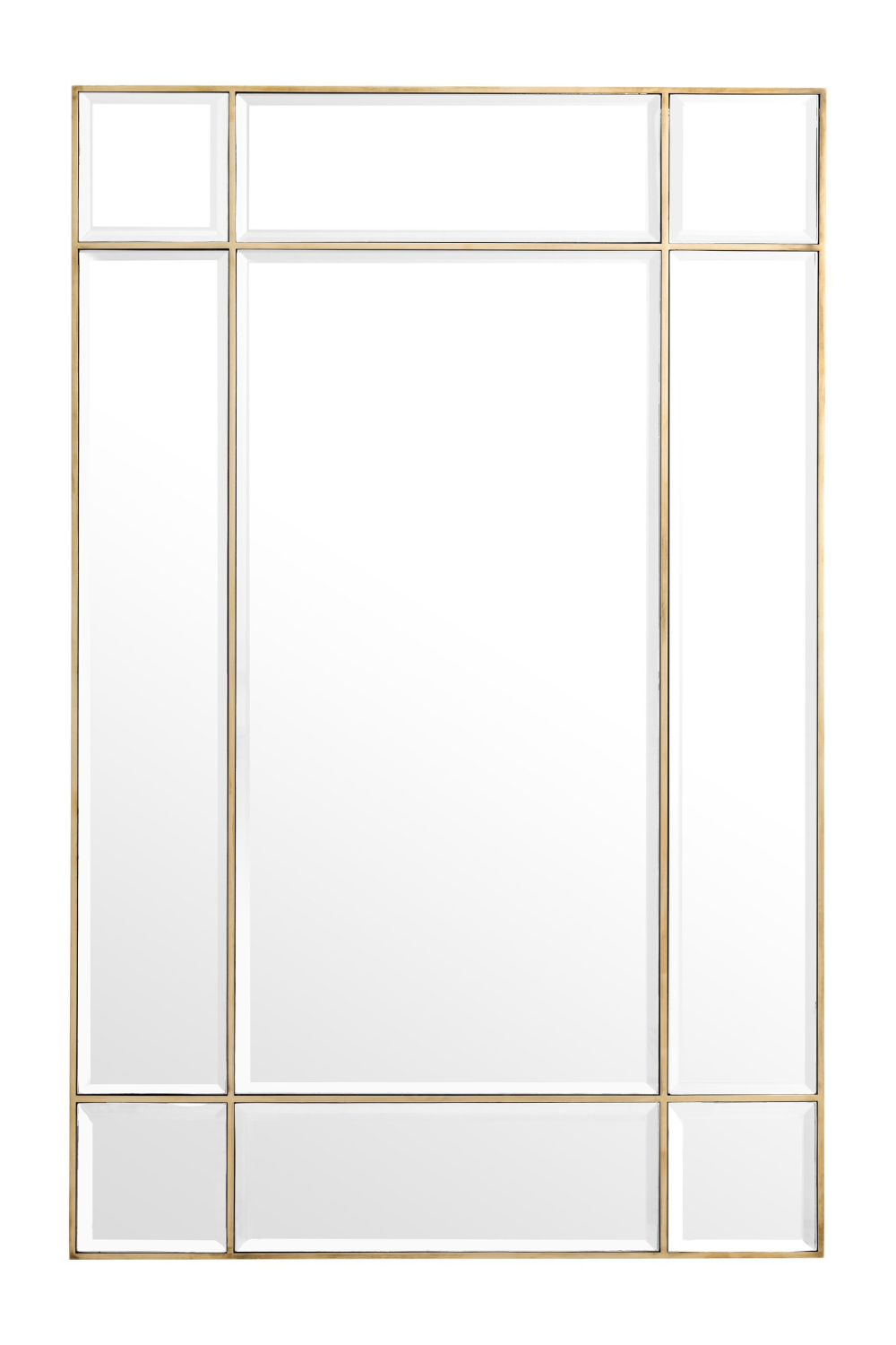 Metal Framed Bevelled Mirror S | Eichholtz Beaumont | Oroa.com