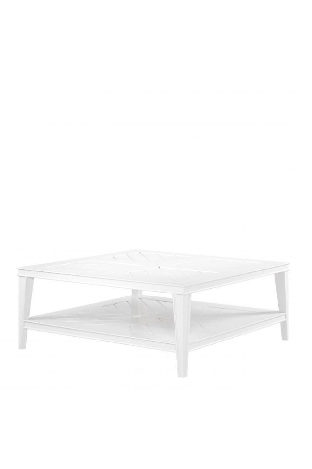 Square White Outdoor Coffee Table | Eichholtz Bell Rive | Oroa.com