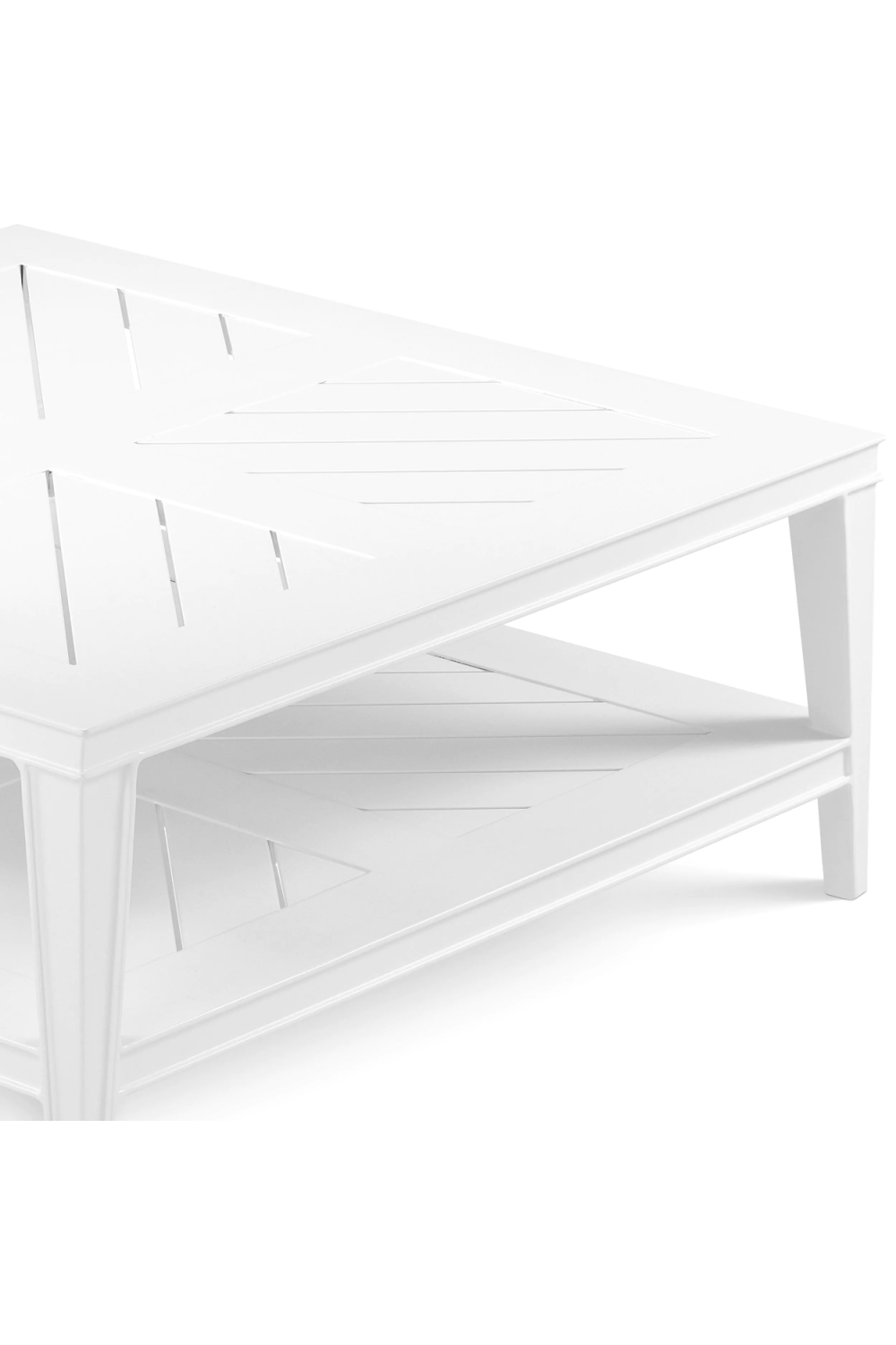 Square White Outdoor Coffee Table | Eichholtz Bell Rive | Oroa.com