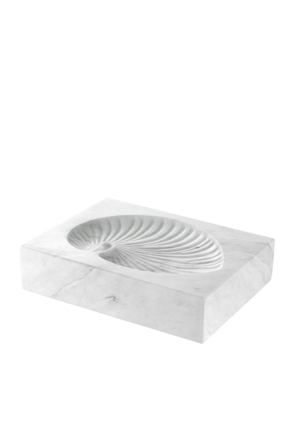 White Marble Shell Fossil | Eichholtz Conchiglia