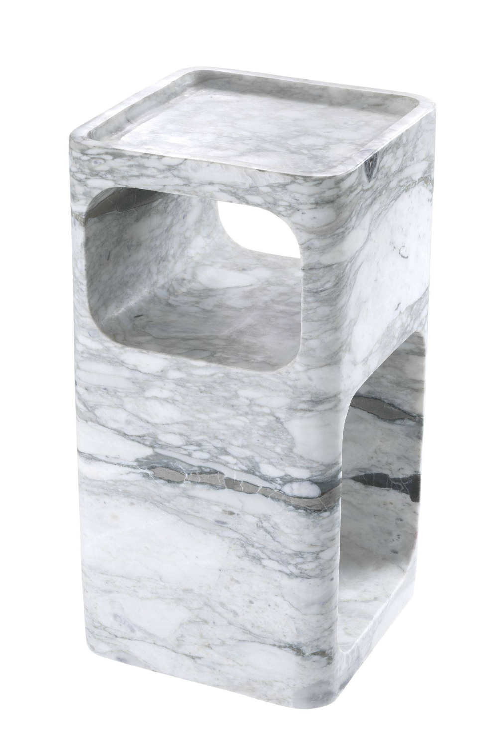 Carved Stone Side Table | Eichholtz Adler | Oroa.com