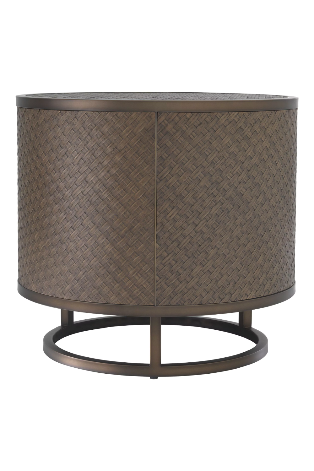 Woven Oak Side Table | Eichholtz Napa Valley | Oroa.com