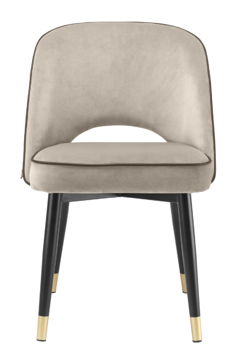 Velvet Cut-Out Dining Chairs (2) | Eichholtz Cliff | Oroa.com