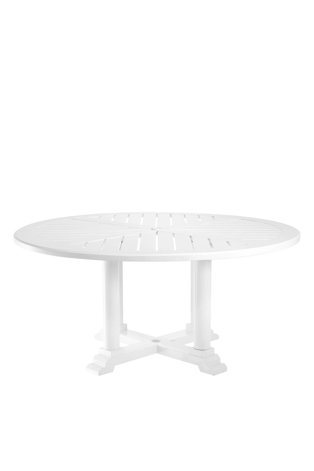 White Round Outdoor Dining Table L | Eichholtz Bell Rive | Oroa.com