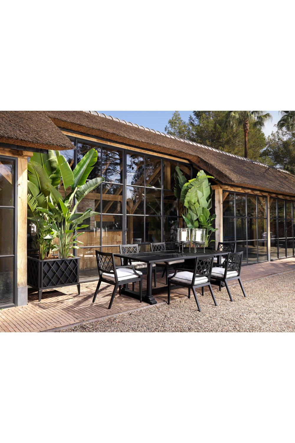 Rectangular Outdoor Dining Table | Eichholtz Bell Rive | Oroa.com