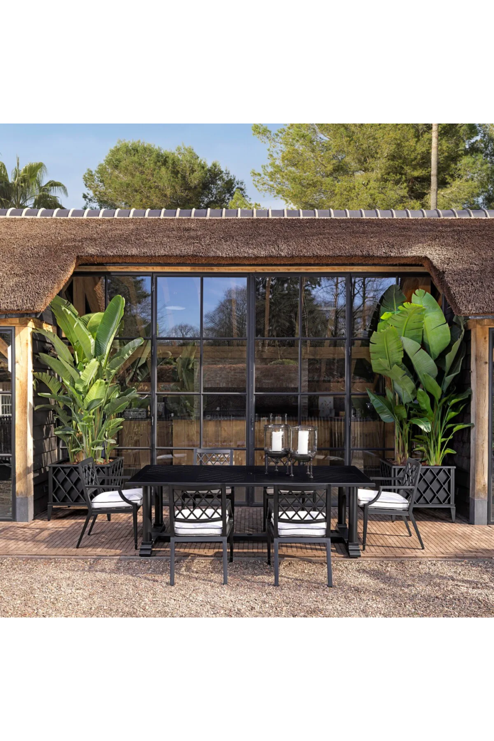 Rectangular Outdoor Dining Table | Eichholtz Bell Rive | Oroa.com