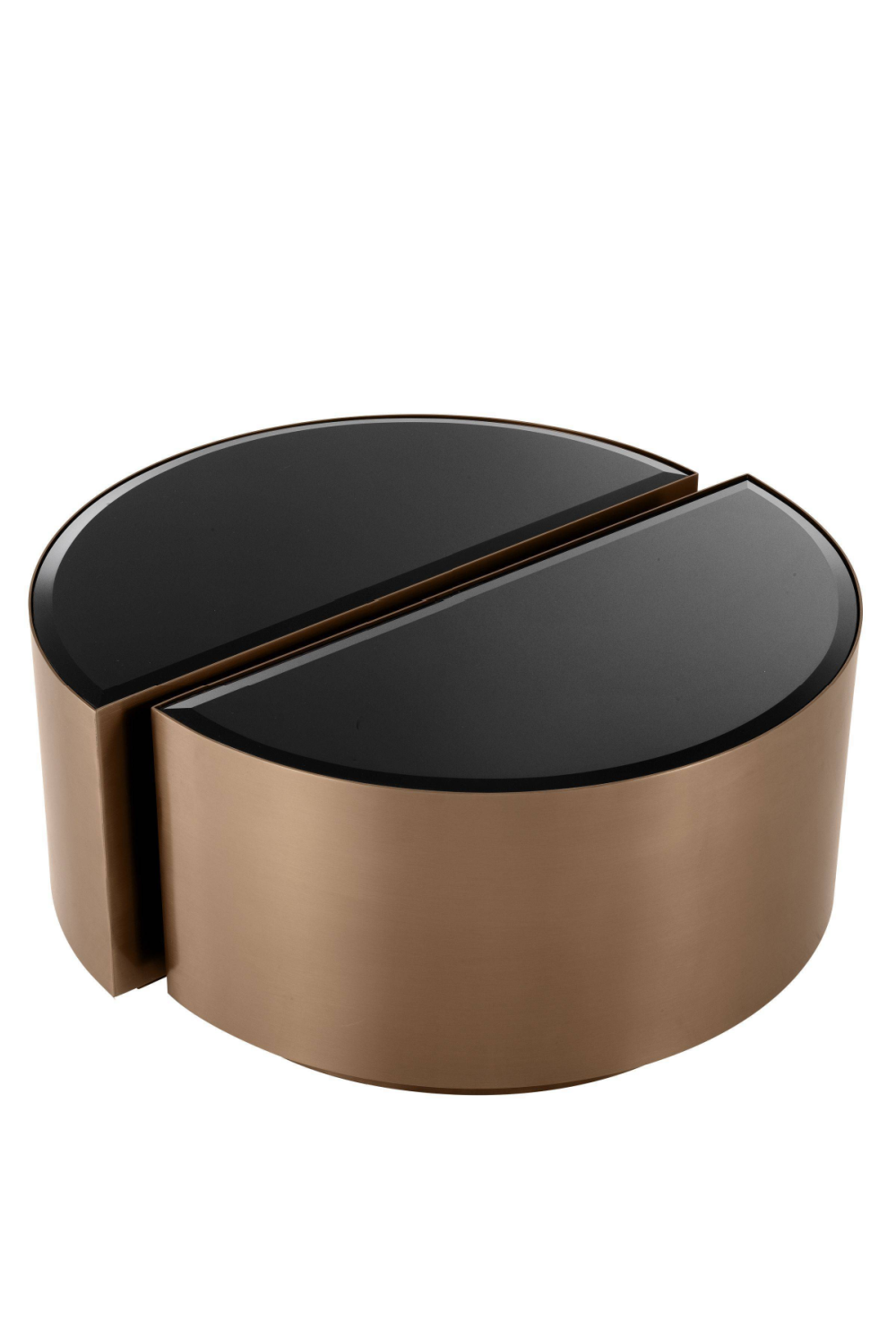 Semi-Circular Glass Side Tables (2) | Eichholtz Astra | Oroa.com