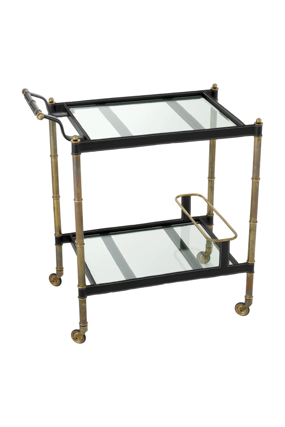 Vintage Brass Bar Cart | Eichholtz Princess | #1 Eichholtz Retailer