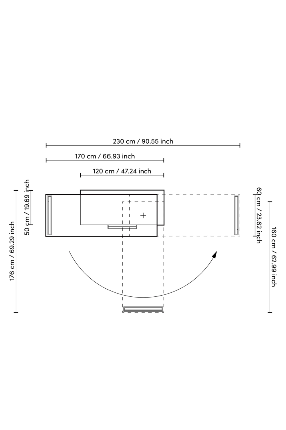 3 Drawer Oak Desk | Eichholtz Sanderson | OROA.com