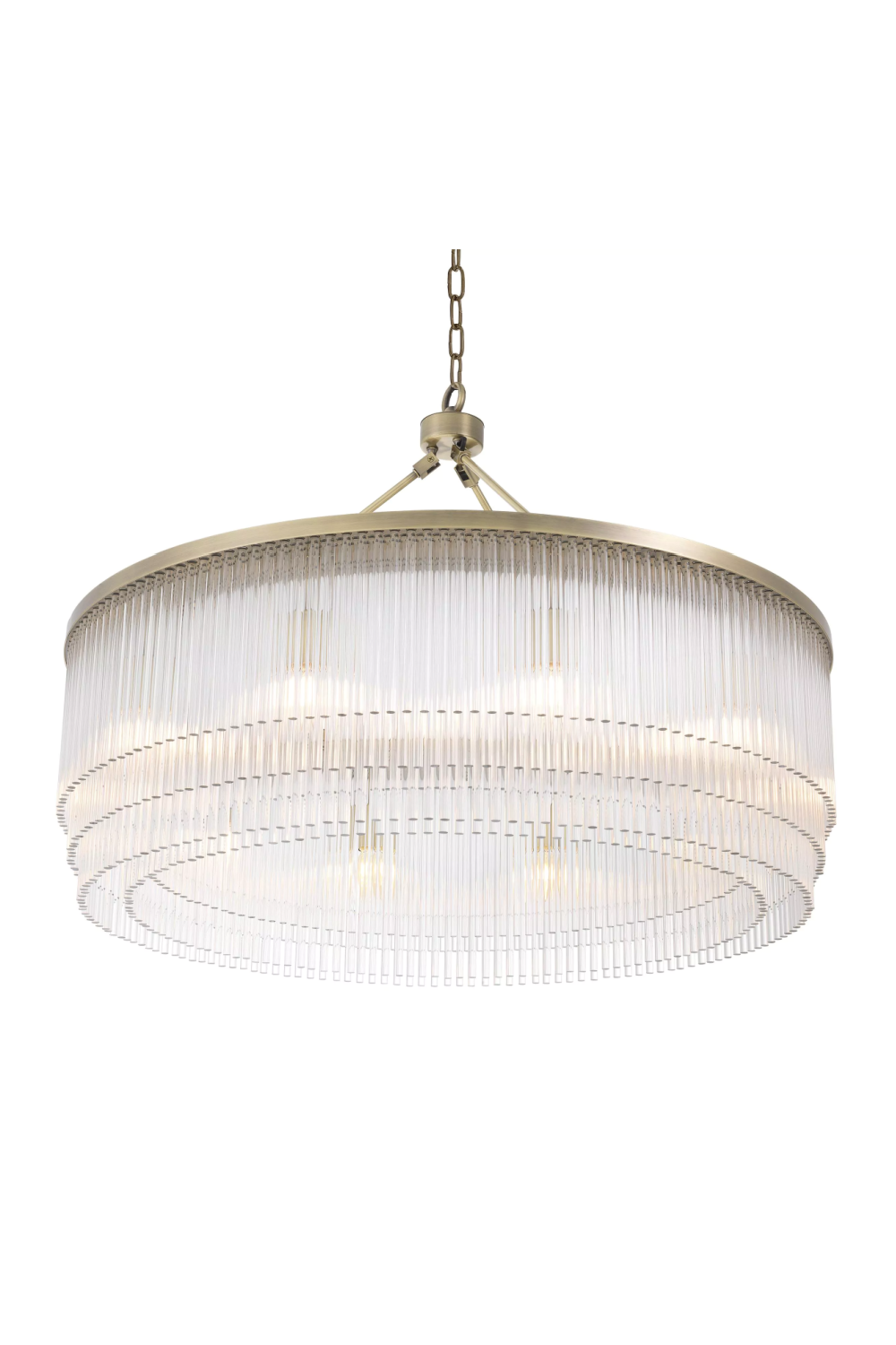 Glass Layered Chandelier L | Eichholtz Hector | Oroa.com