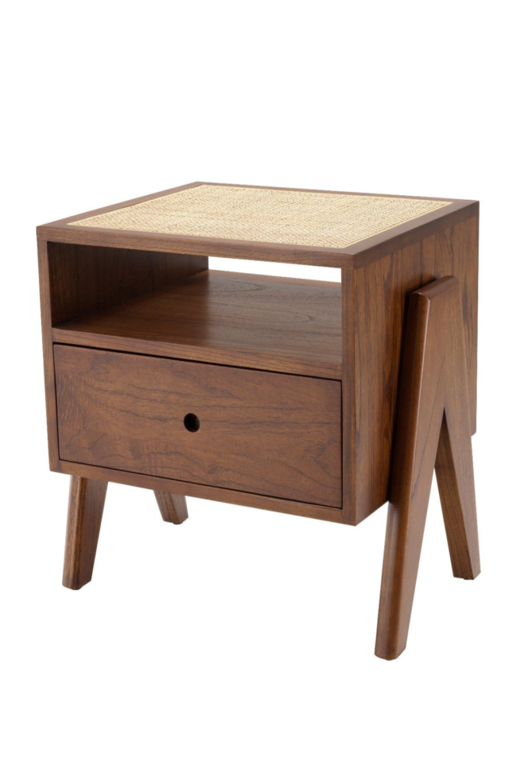 Rattan V-Legged Bedside Table | Eichholtz Latour | Oroa.com