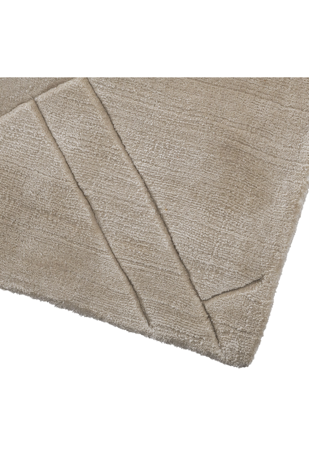 Hand Woven Plush Silver Sand Carpet | Eichholtz La Belle| Oroat.com