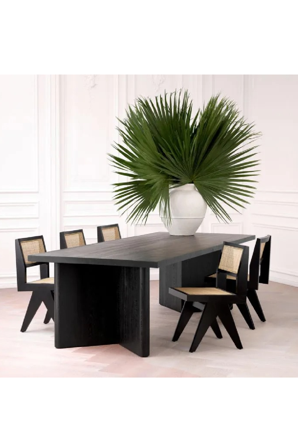 Wood Framed Rattan Dining Chair | Eichholtz Niclas | Oroa.com