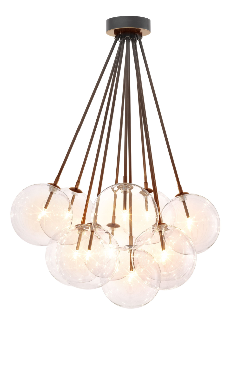 11-Light Globe Ceiling Lamp | Eichholtz Molecule | Oroa.com