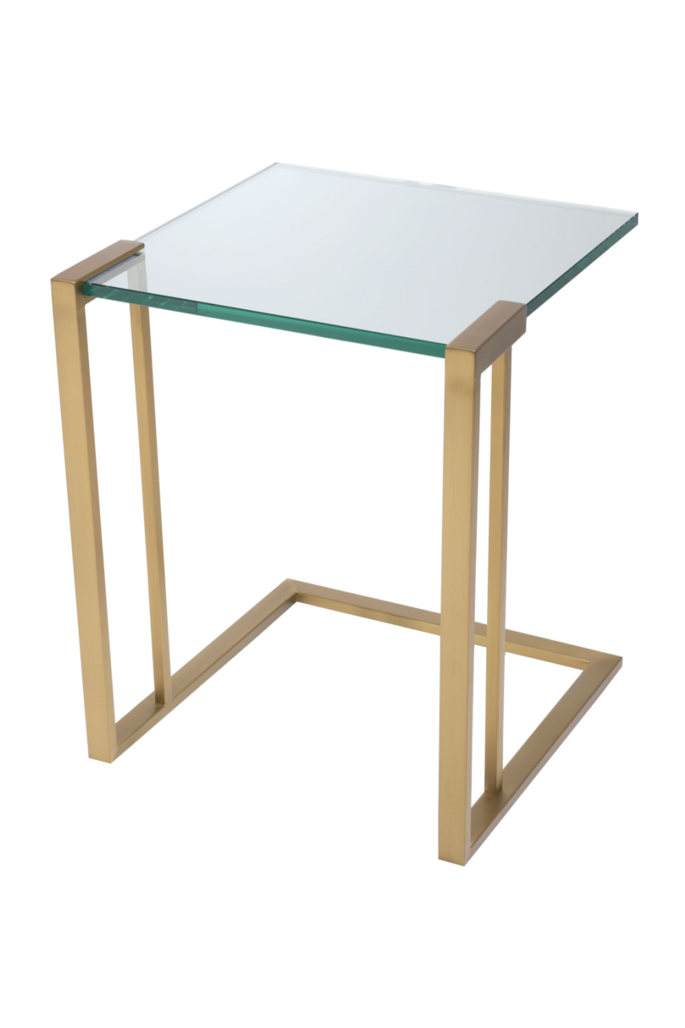 L-Shaped Glass Side Table | Eichholtz Perry | Oroa.com