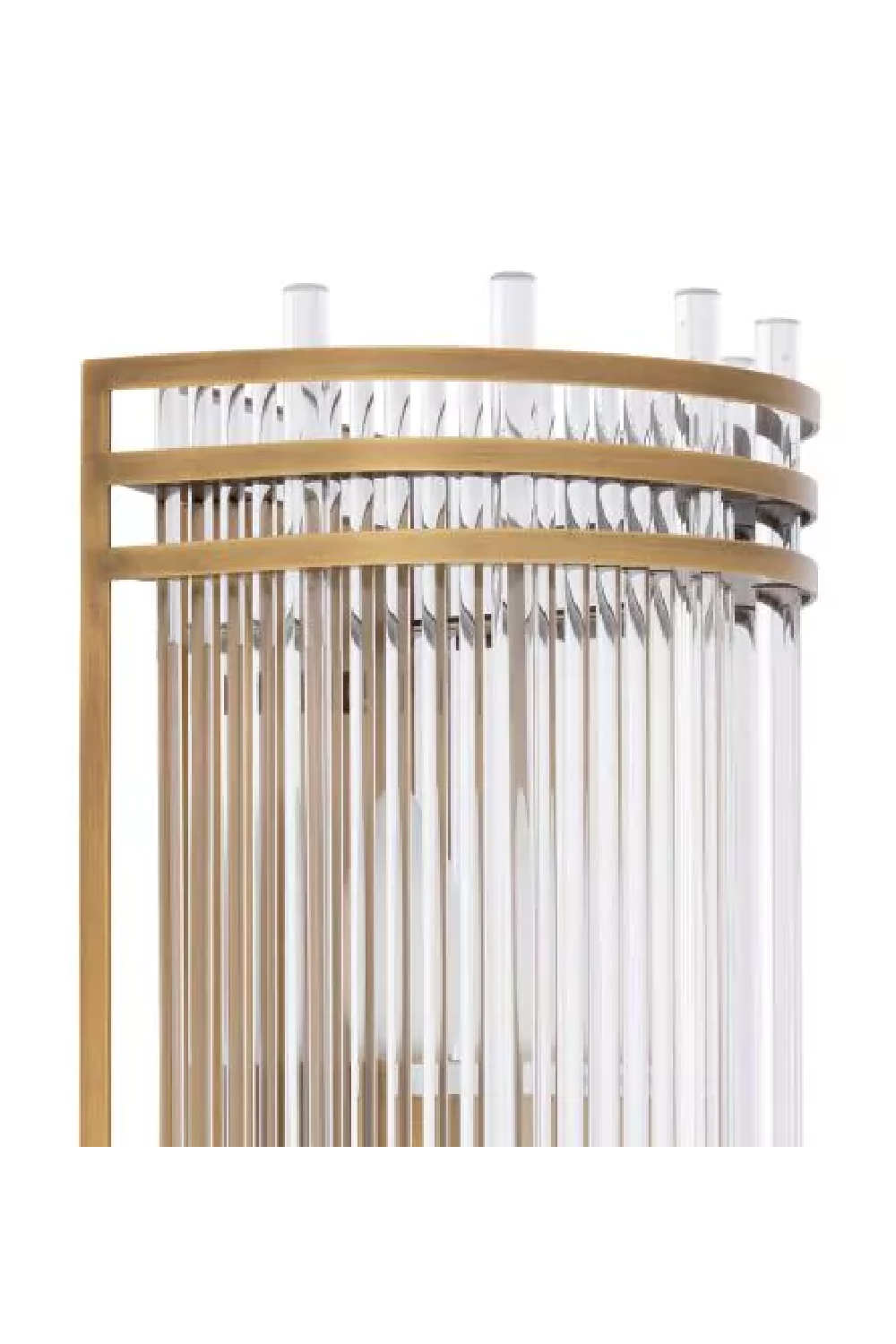 Silver Glass Wall Lamp | Eichholtz Gulf L | Oroa.com