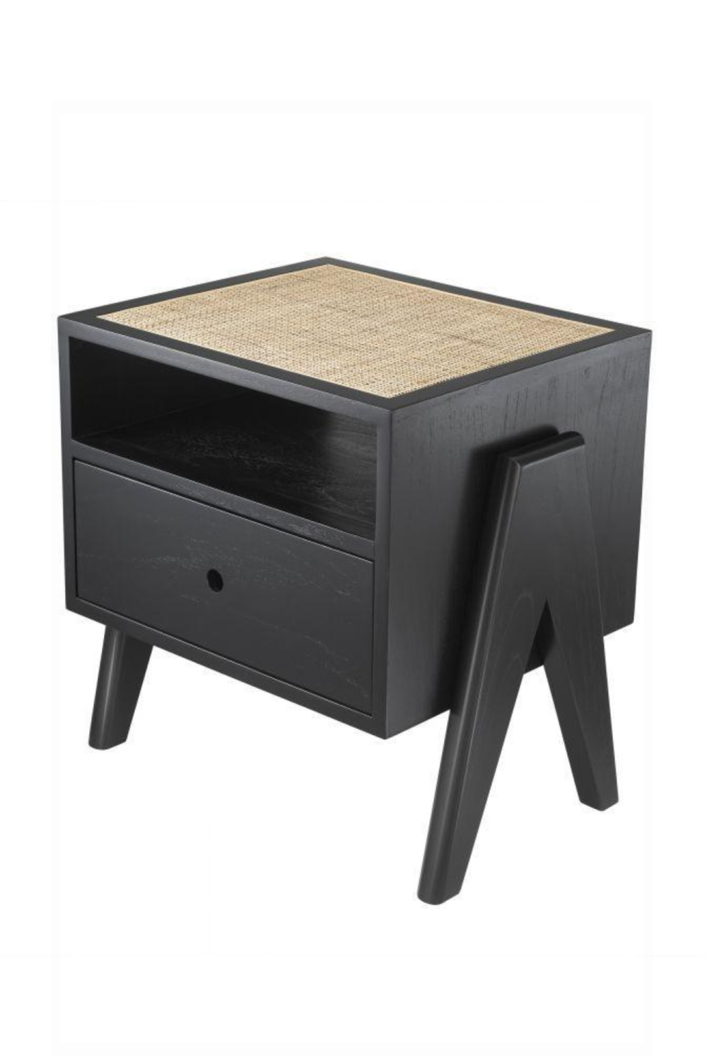 Rattan V-Legged Bedside Table | Eichholtz Latour | Oroa.com