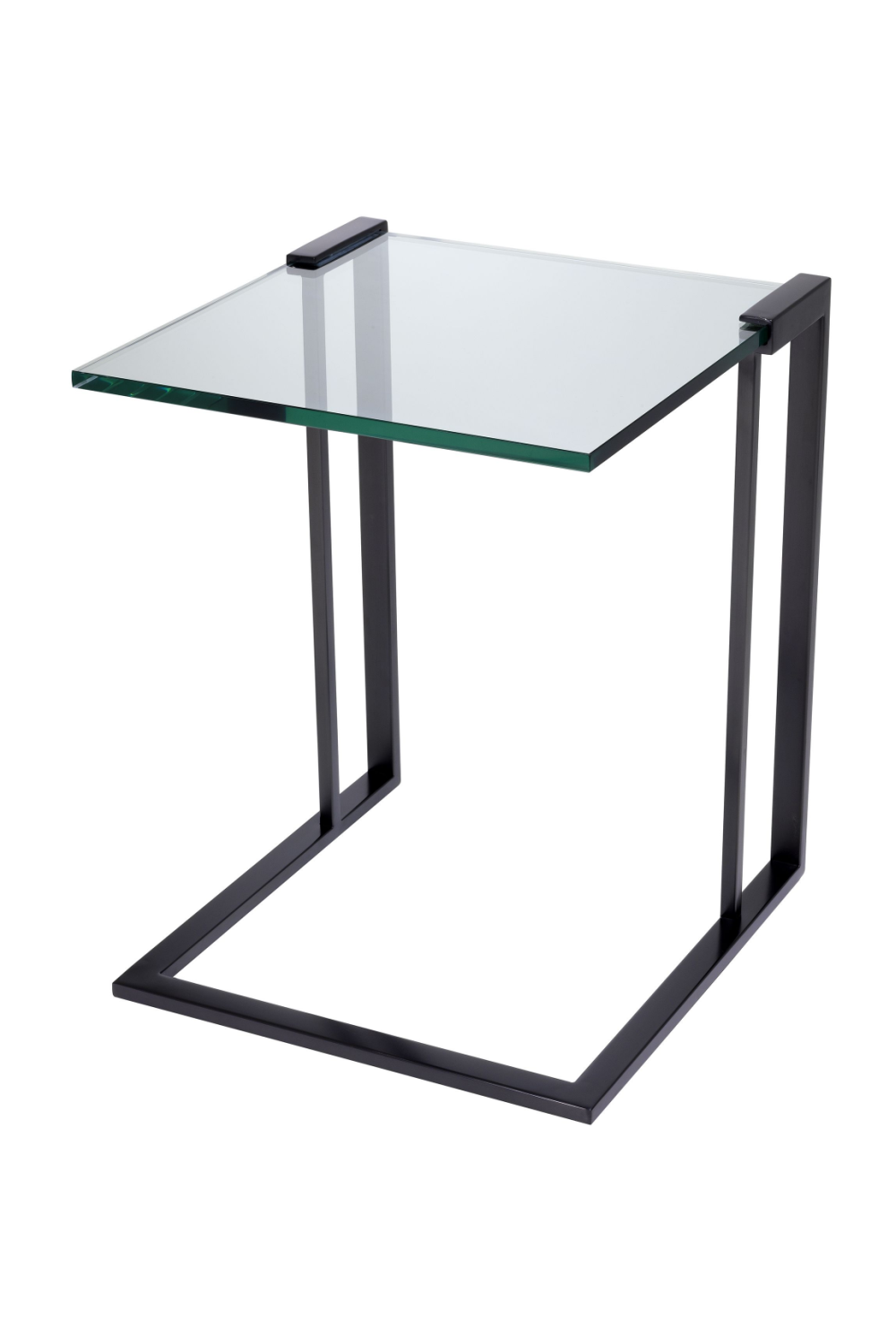 L-Shaped Glass Side Table | Eichholtz Perry | Oroa.com