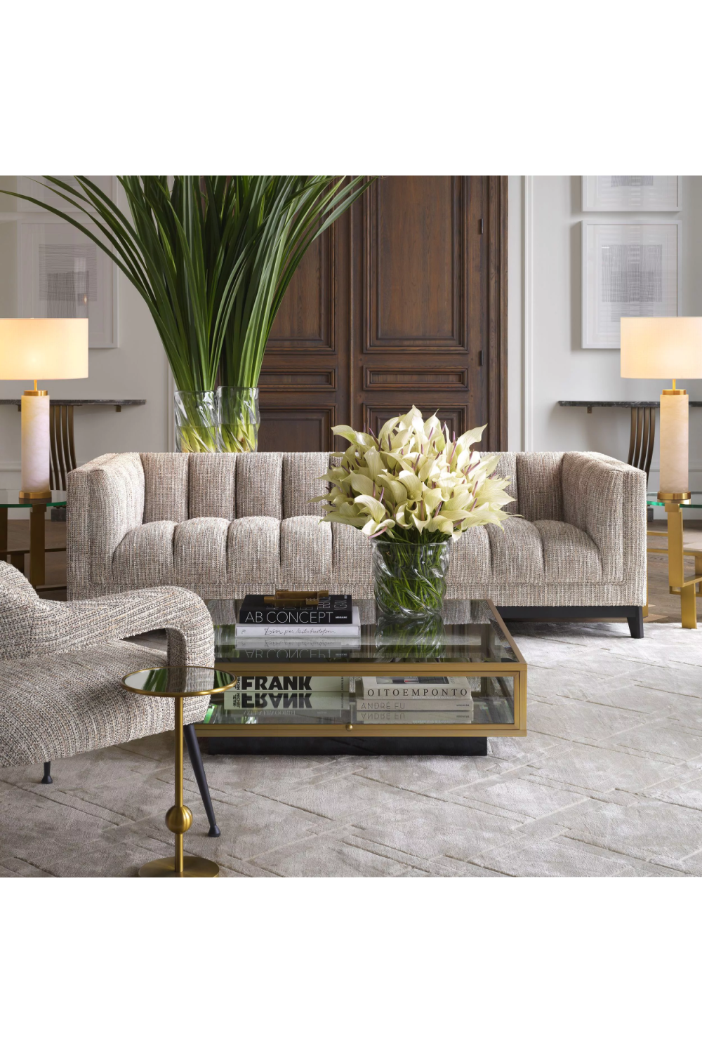 Gray Hand Woven Rug | Eichholtz La Belle | Oroa.com
