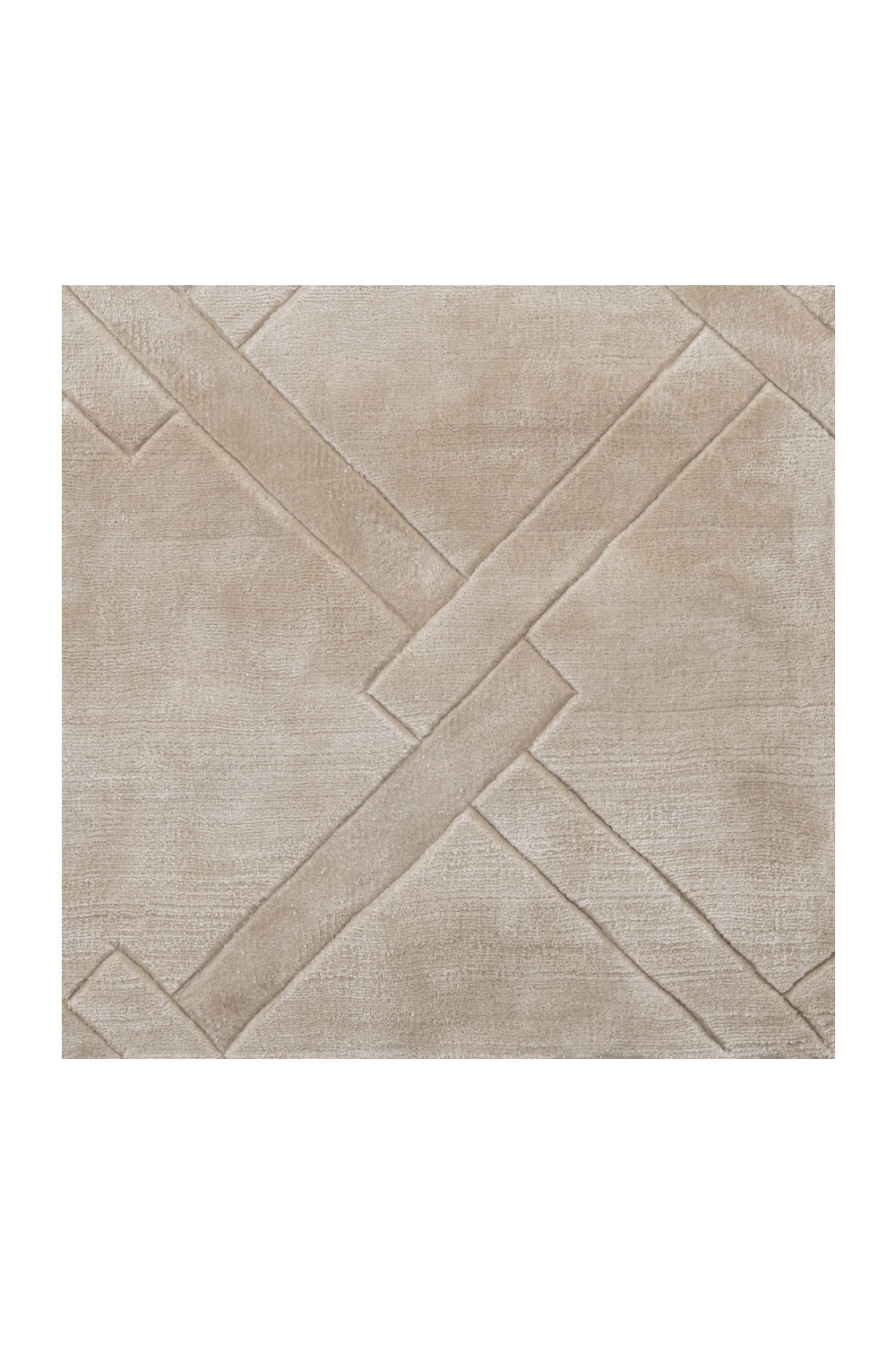 Hand Woven Plush Silver Sand Carpet | Eichholtz La Belle| Oroat.com