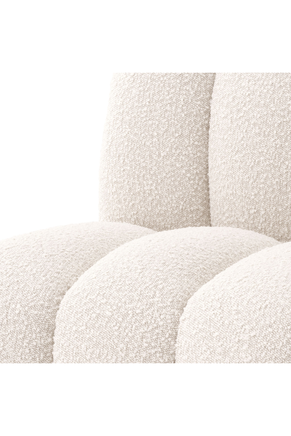 Bouclé Channeled Dining Chair | Eichholtz Kelly | Oroa.com