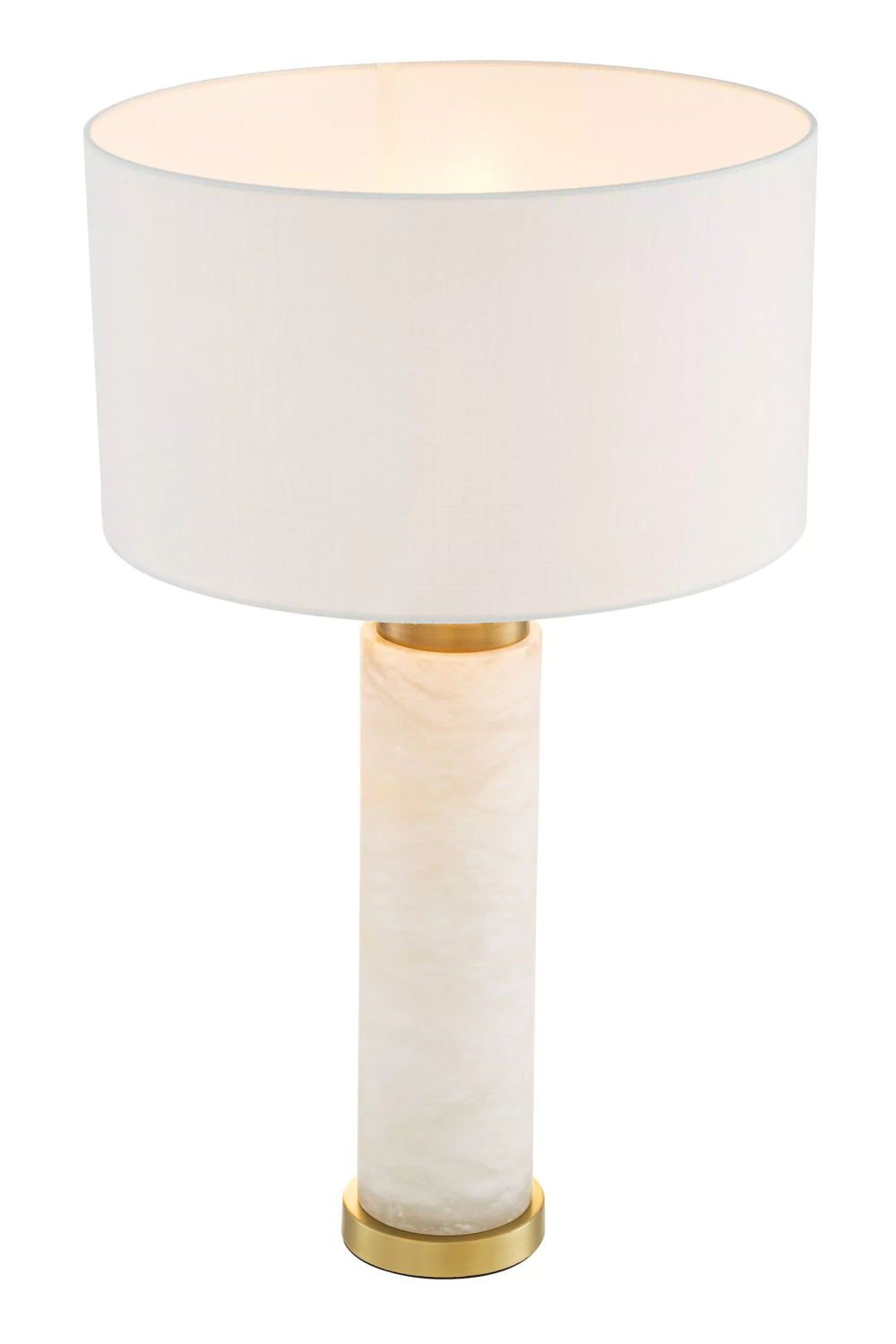 White Drum Shade Table Lamp | Eichholtz Lxry | OROATRADE.com