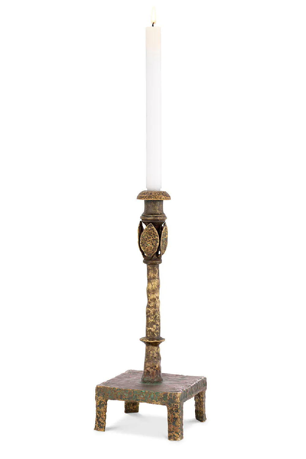 Antique Brass Candle Holder | Eichholtz Santoro | Oroa.com