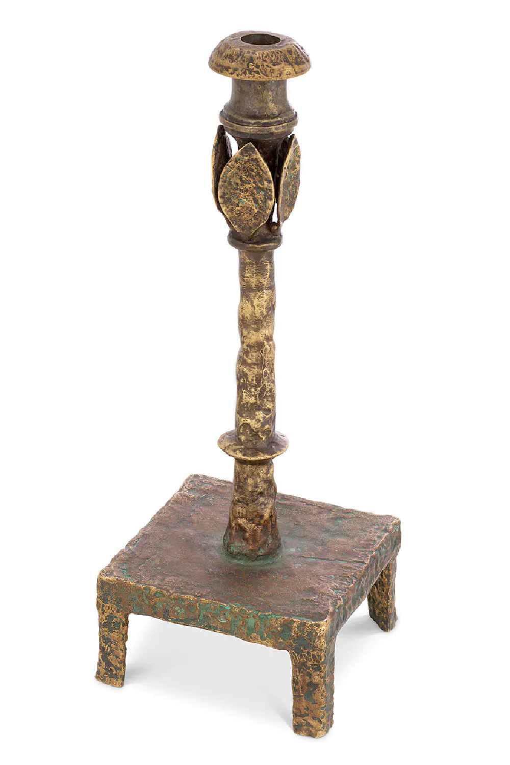 Antique Brass Candle Holder | Eichholtz Santoro | Oroa.com